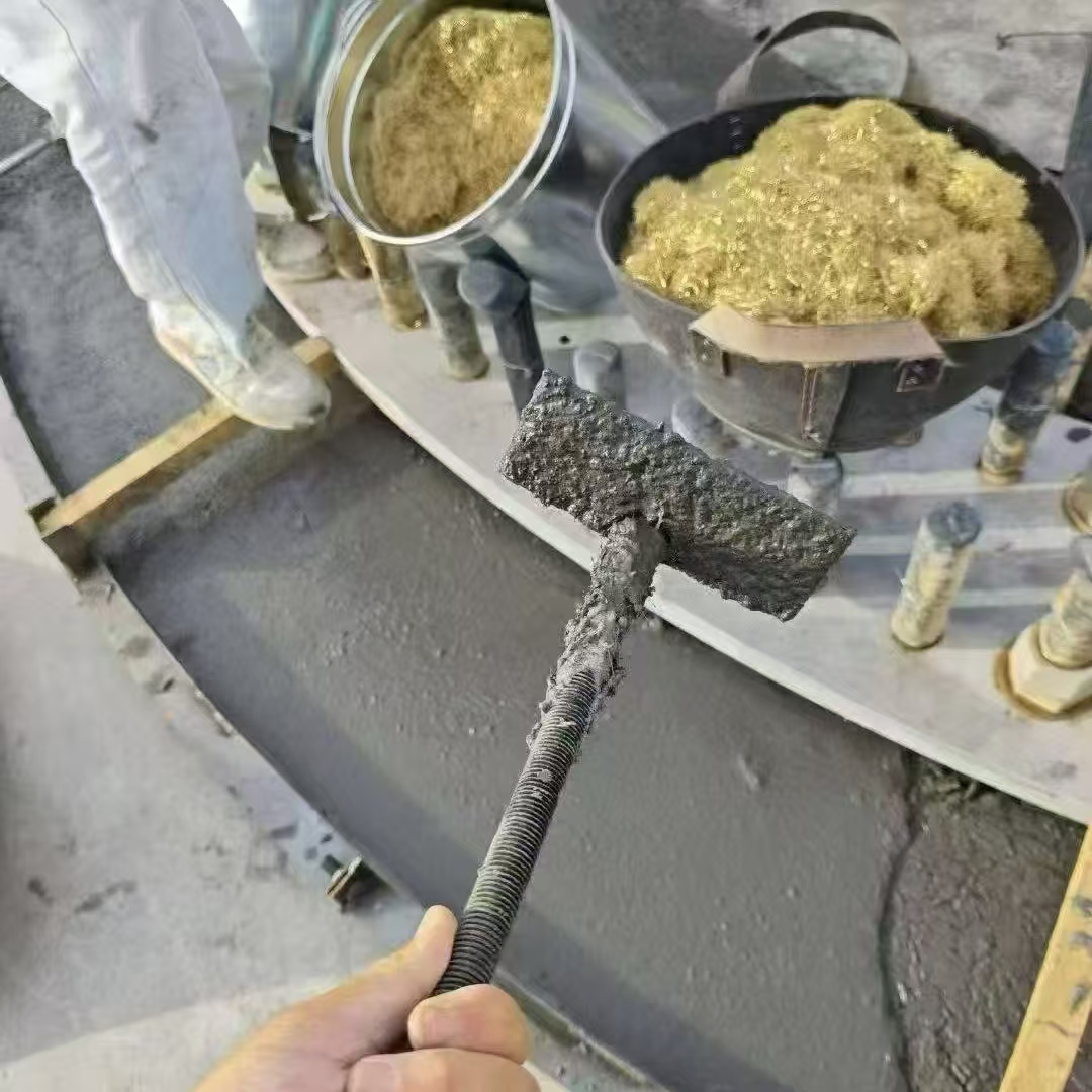 天河C120钢纤维高强无收灌浆料 轧机压缩机汽轮机发电机锻压设备底座灌浆材料